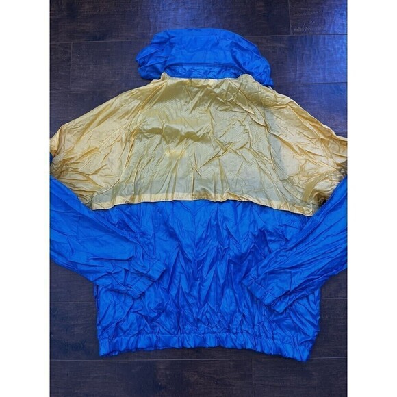Vintage Converse Blue/Yellow Windbreaker Mens Size XL - Picture 7 of 7